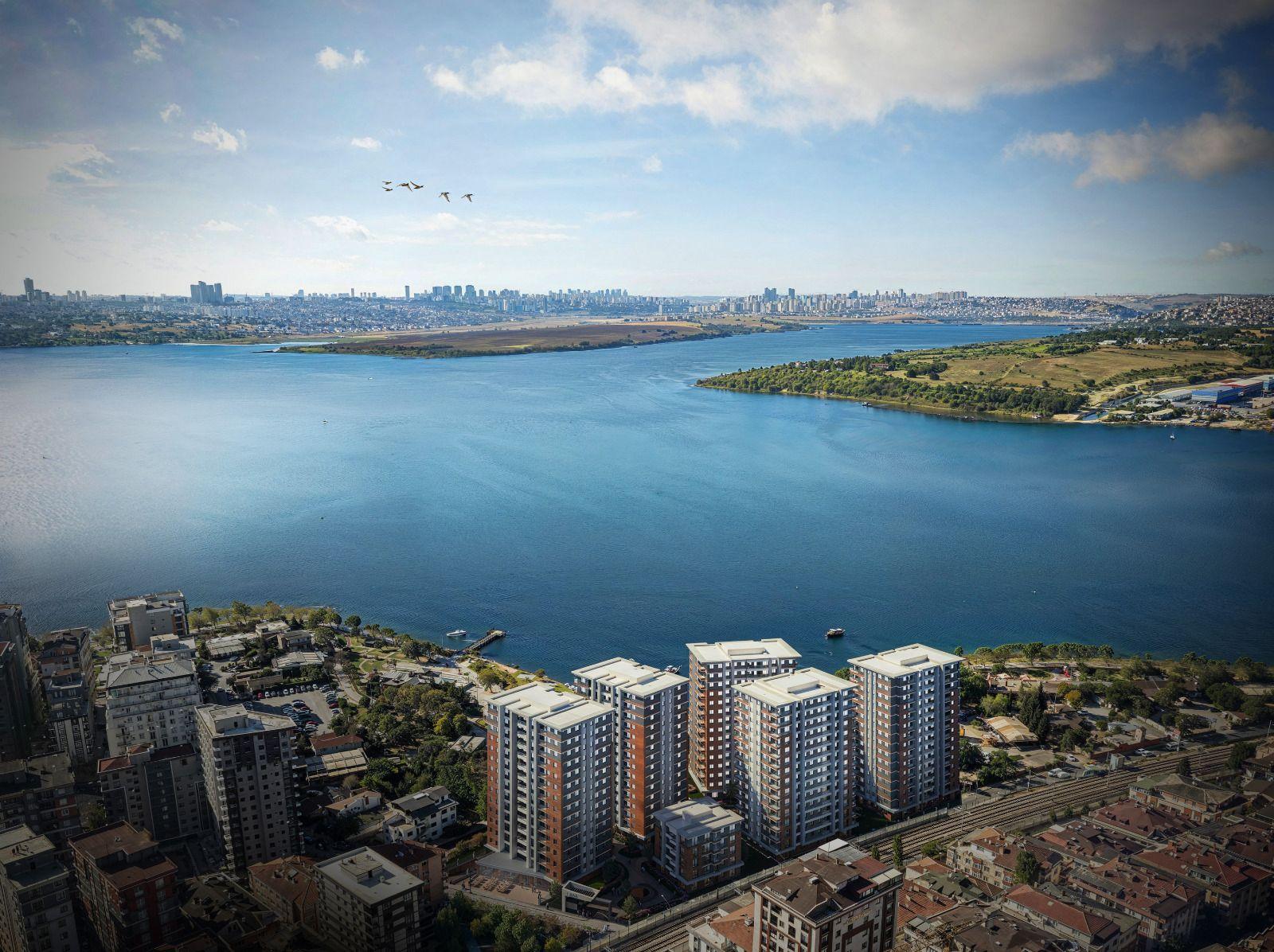 Yalı 360: 2 Units of 2+1 Apartments in Küçükçekmece - Suitable for Citizenship