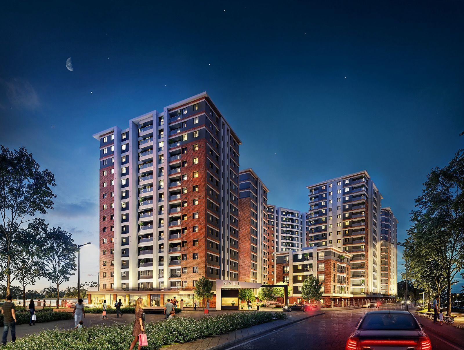 Yalı 360: 2 Units of 2+1 Apartments in Küçükçekmece - Suitable for Citizenship