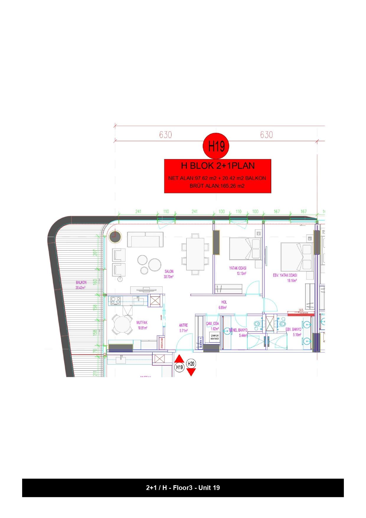 Yedi Mavi Zeytinburnu: 2+1 Seafront Apartment for Sale - Suitable for Citizenship