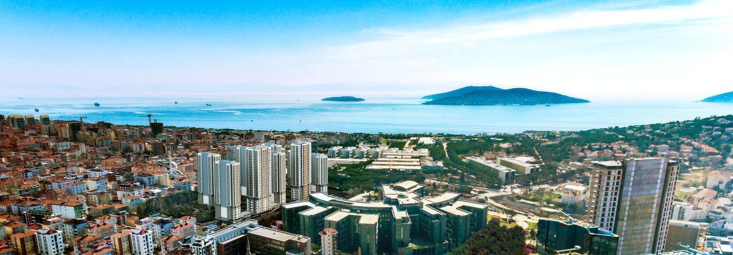 Kartal Sahile Yakın Lüks Satılık 1 Odalı Daire