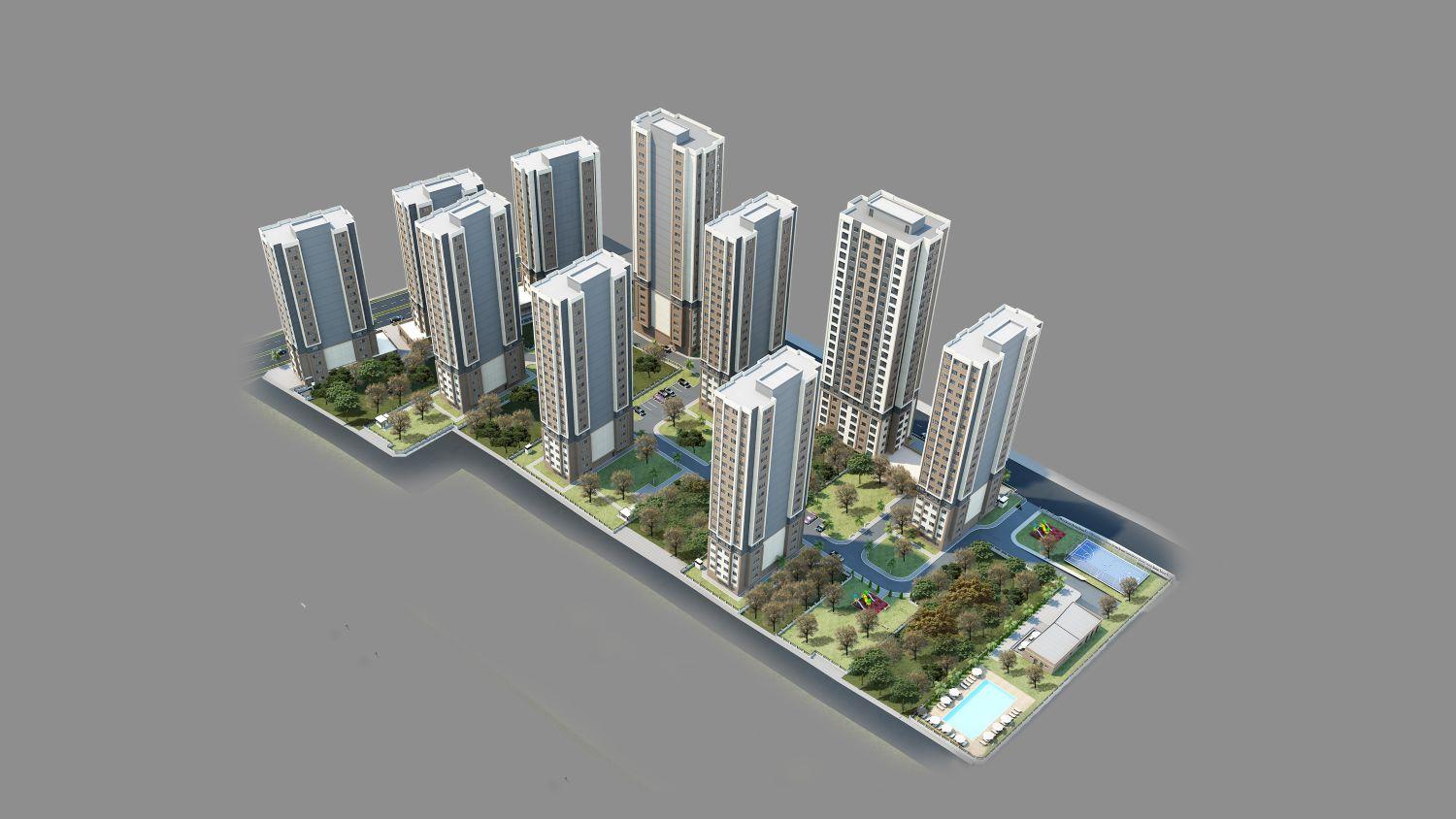 Kartal Sahile Yakın Lüks Satılık 1 Odalı Daire