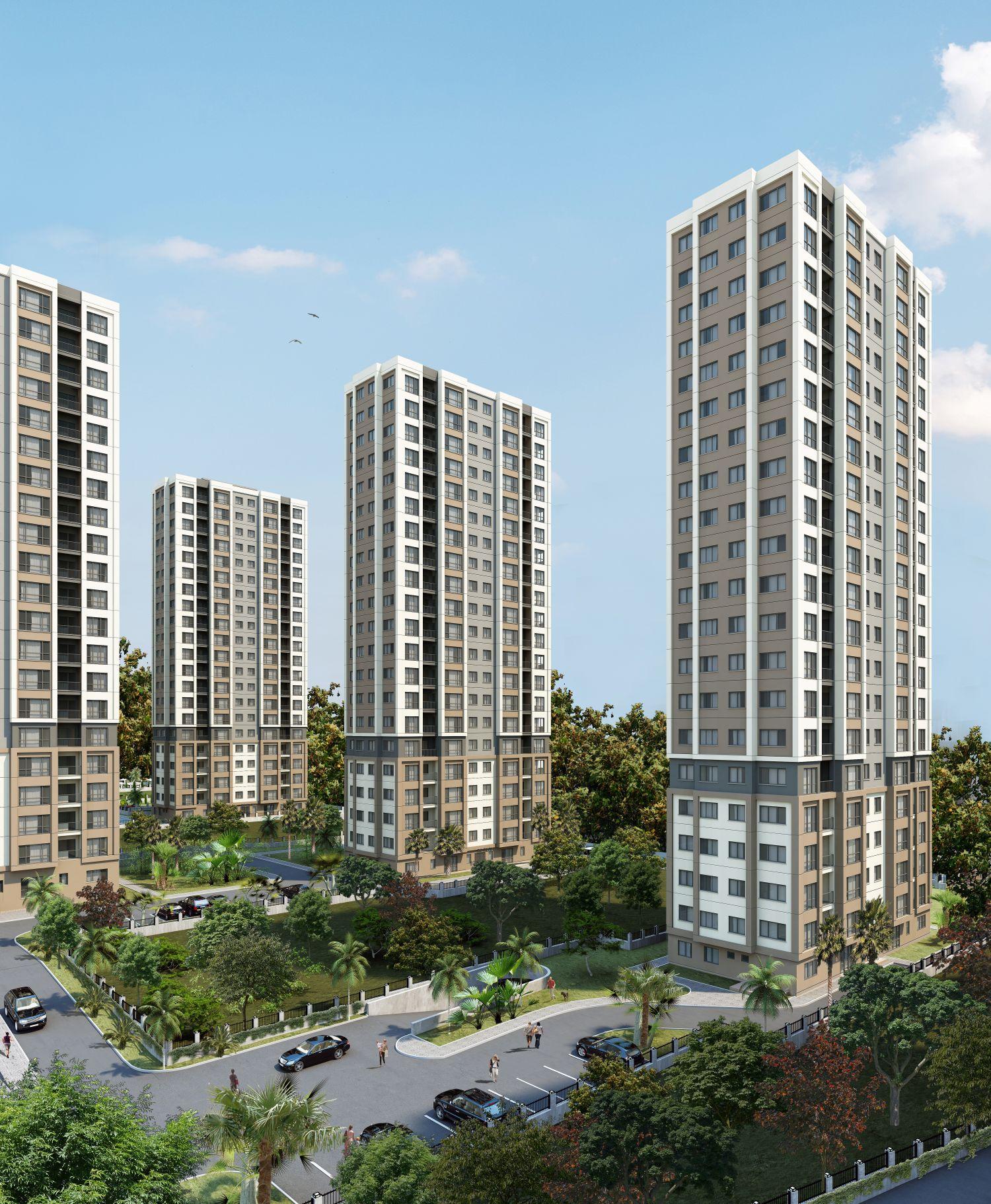 Kartal Sahile Yakın Lüks Satılık 1 Odalı Daire