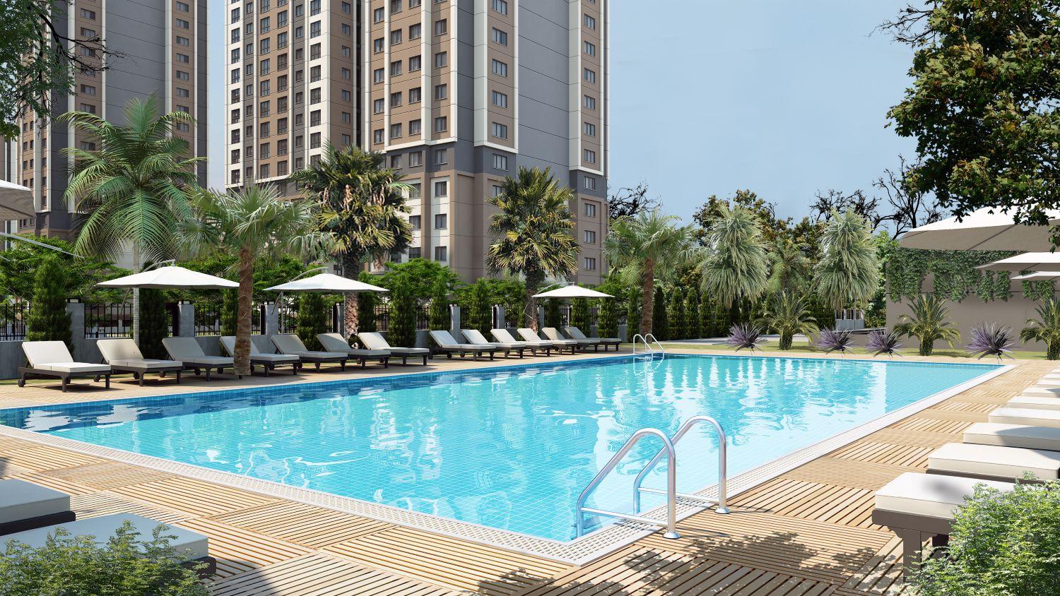 Kartal Sahile Yakın Lüks Satılık 1 Odalı Daire