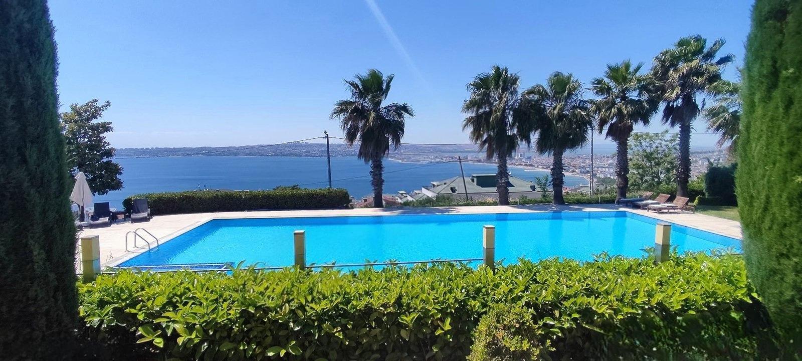 Spacious 3.5+1 in Zigana Panora 365 with Full Sea, Lake, and Nature Views