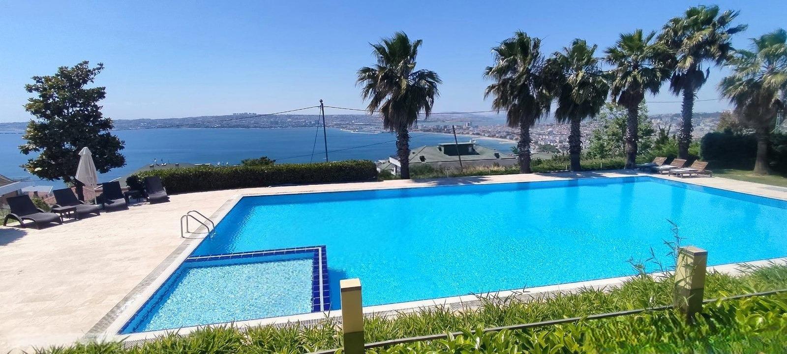 Spacious 3.5+1 in Zigana Panora 365 with Full Sea, Lake, and Nature Views