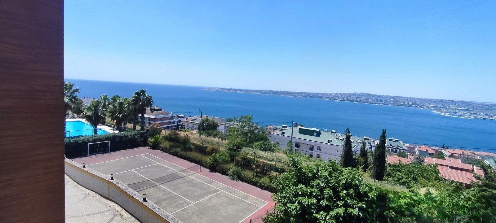 Sea View & Fully Furnished 3.5+1 For Sale in Zigana Panora 365