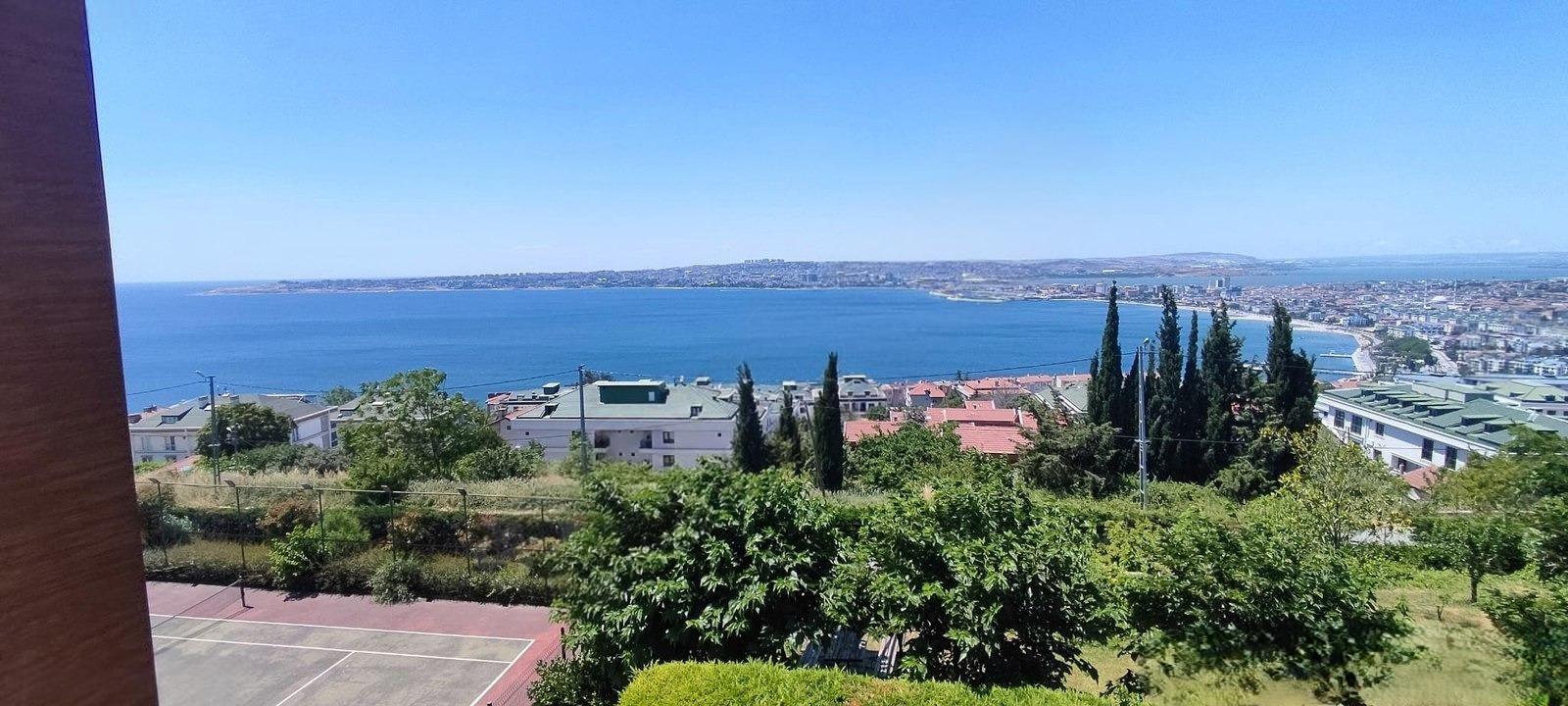 Sea View & Fully Furnished 3.5+1 For Sale in Zigana Panora 365