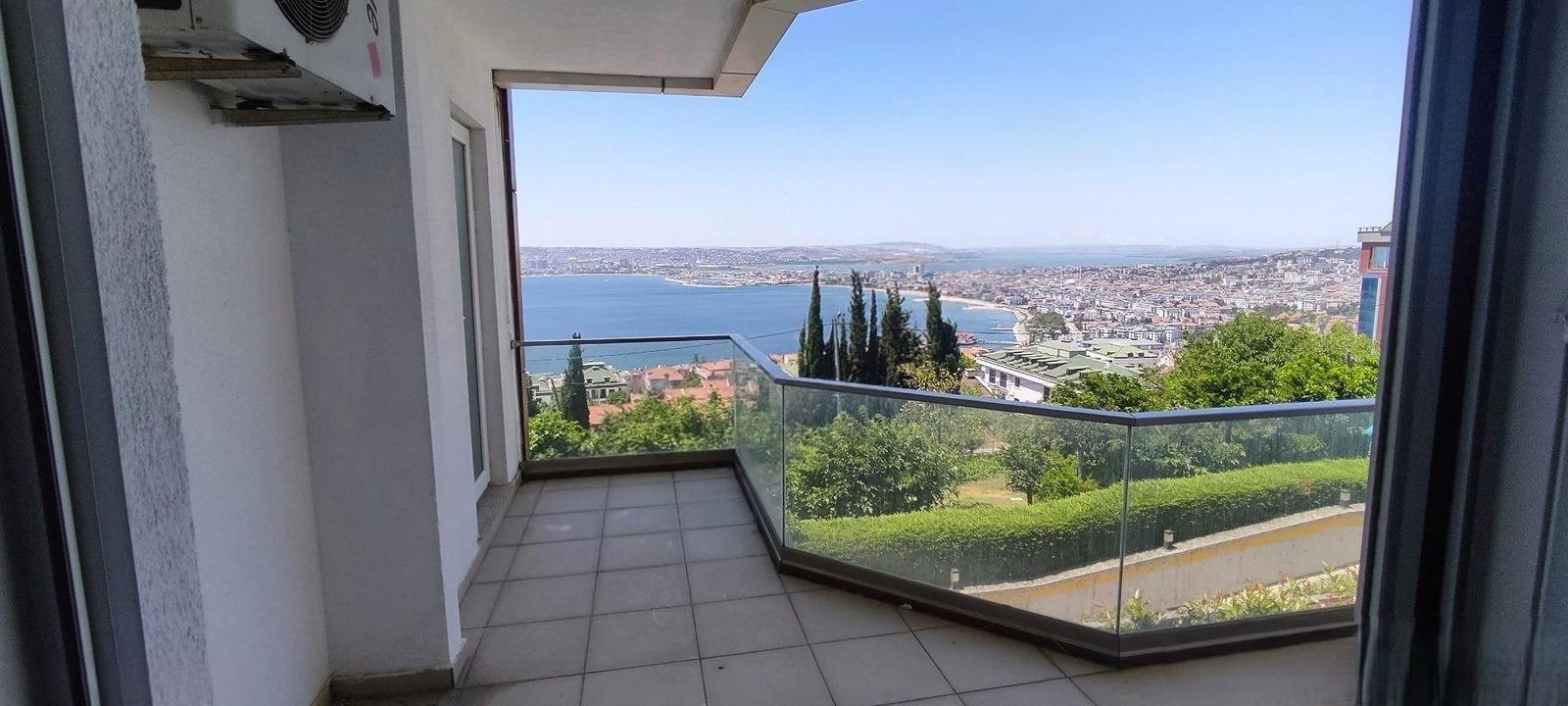 Sea View & Fully Furnished 3.5+1 For Sale in Zigana Panora 365
