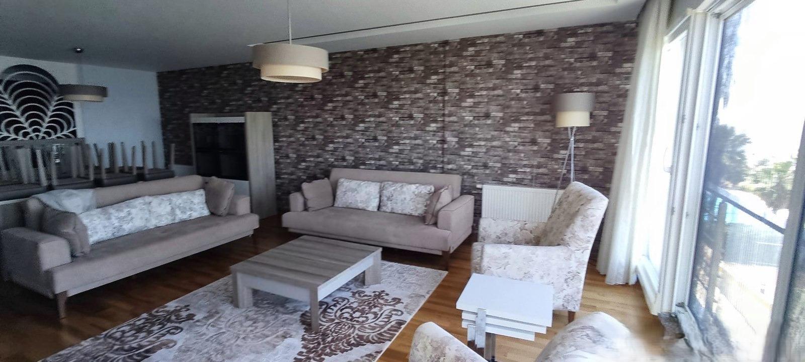Sea View & Fully Furnished 3.5+1 For Sale in Zigana Panora 365