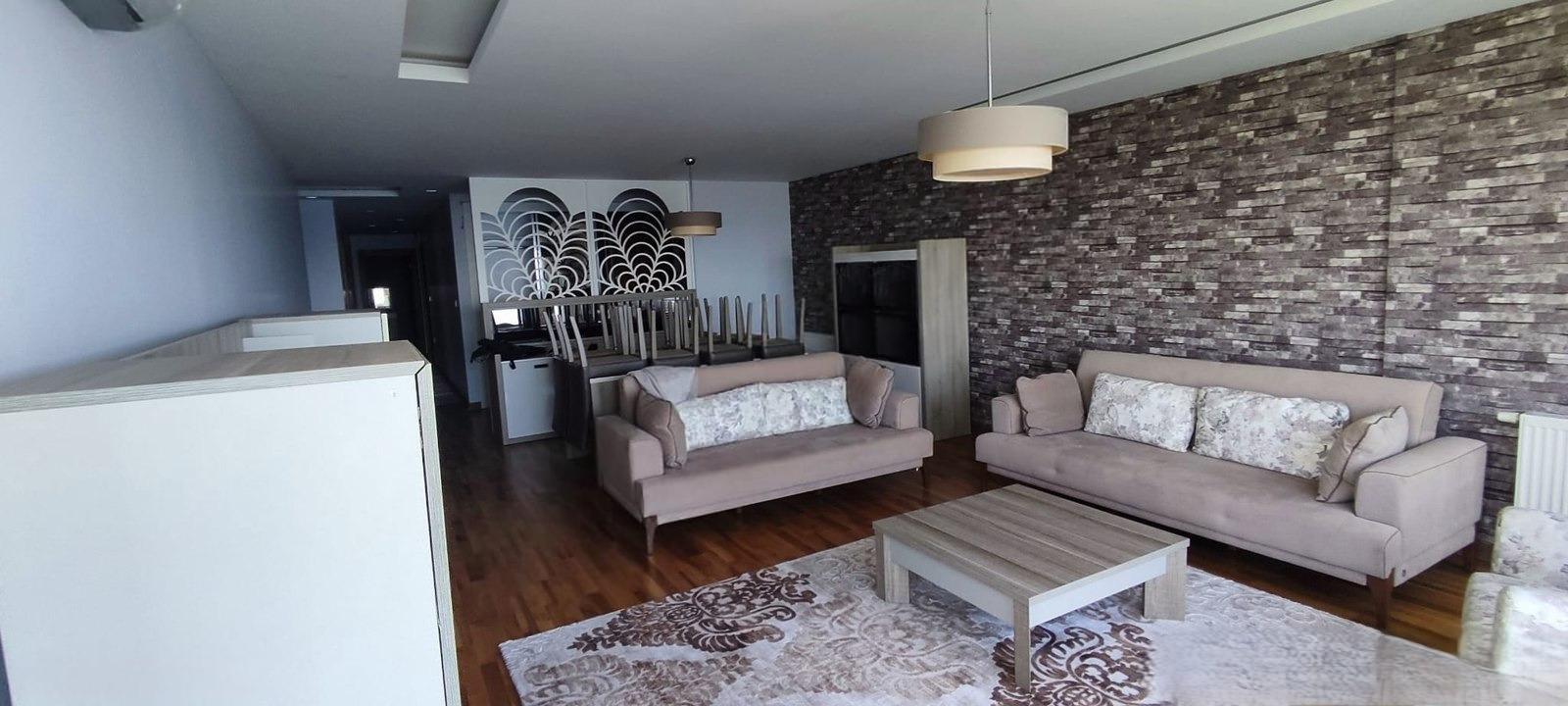 Sea View & Fully Furnished 3.5+1 For Sale in Zigana Panora 365
