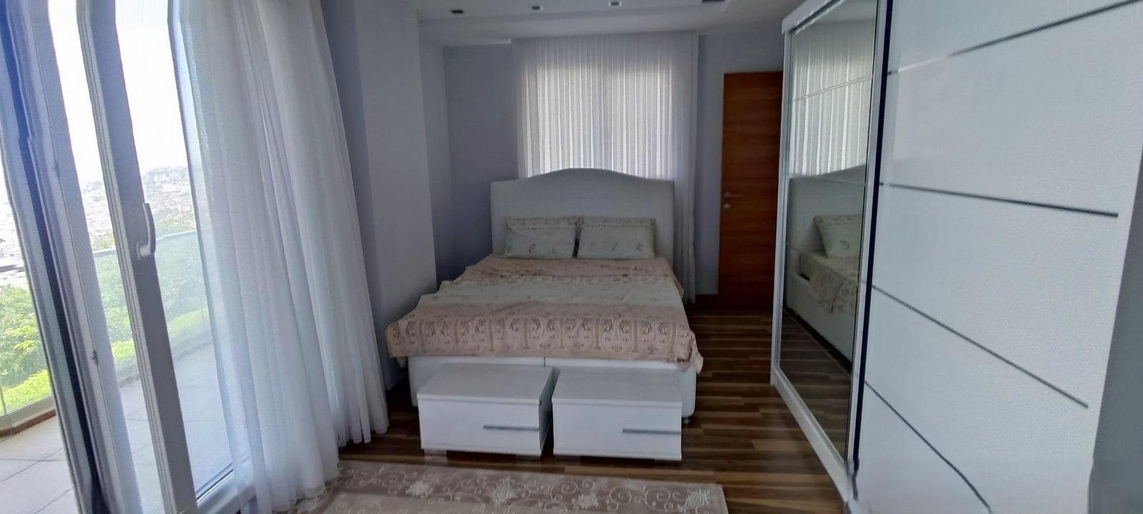 Sea View & Fully Furnished 3.5+1 For Sale in Zigana Panora 365