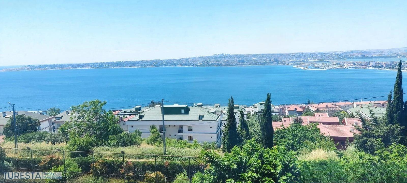 Sea View & Fully Furnished 3.5+1 For Sale in Zigana Panora 365
